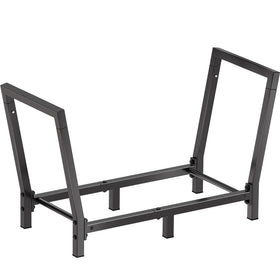 Minicloss 2.7 ft rack fits compact spaces while keeping logs accessible.