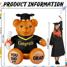 MiniInflat complete setup kit enables quick, hassle-free decor for graduation parties