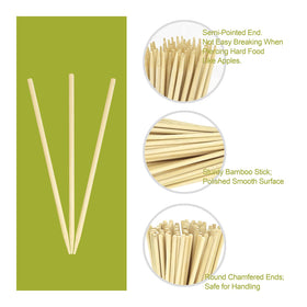 Minisland skewers ideal for candy apples and caramel apples on sticks