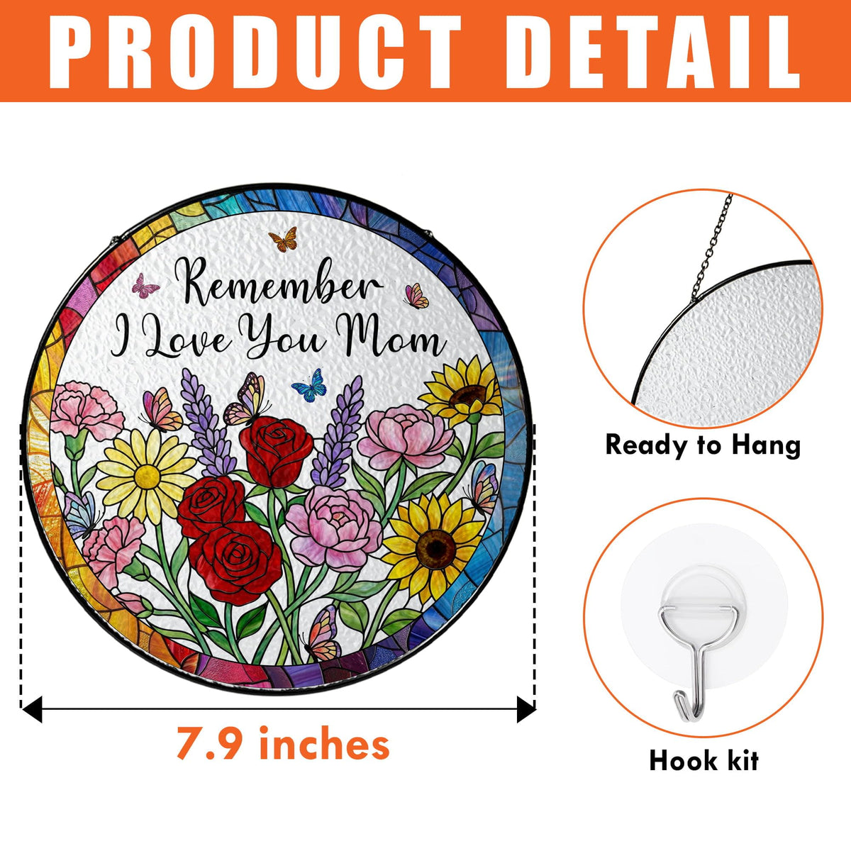 MINIVINE Mothers Day gift suncatcher offers a heartfelt keepsake for mom