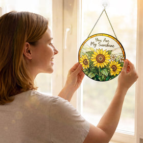 MINIVINE 7.9-inch suncatcher, high-quality glass and lasting shine for special occasions.