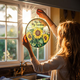 MINIVINE gift-ready box includes sunflower suncatcher for Mother's Day or birthday.