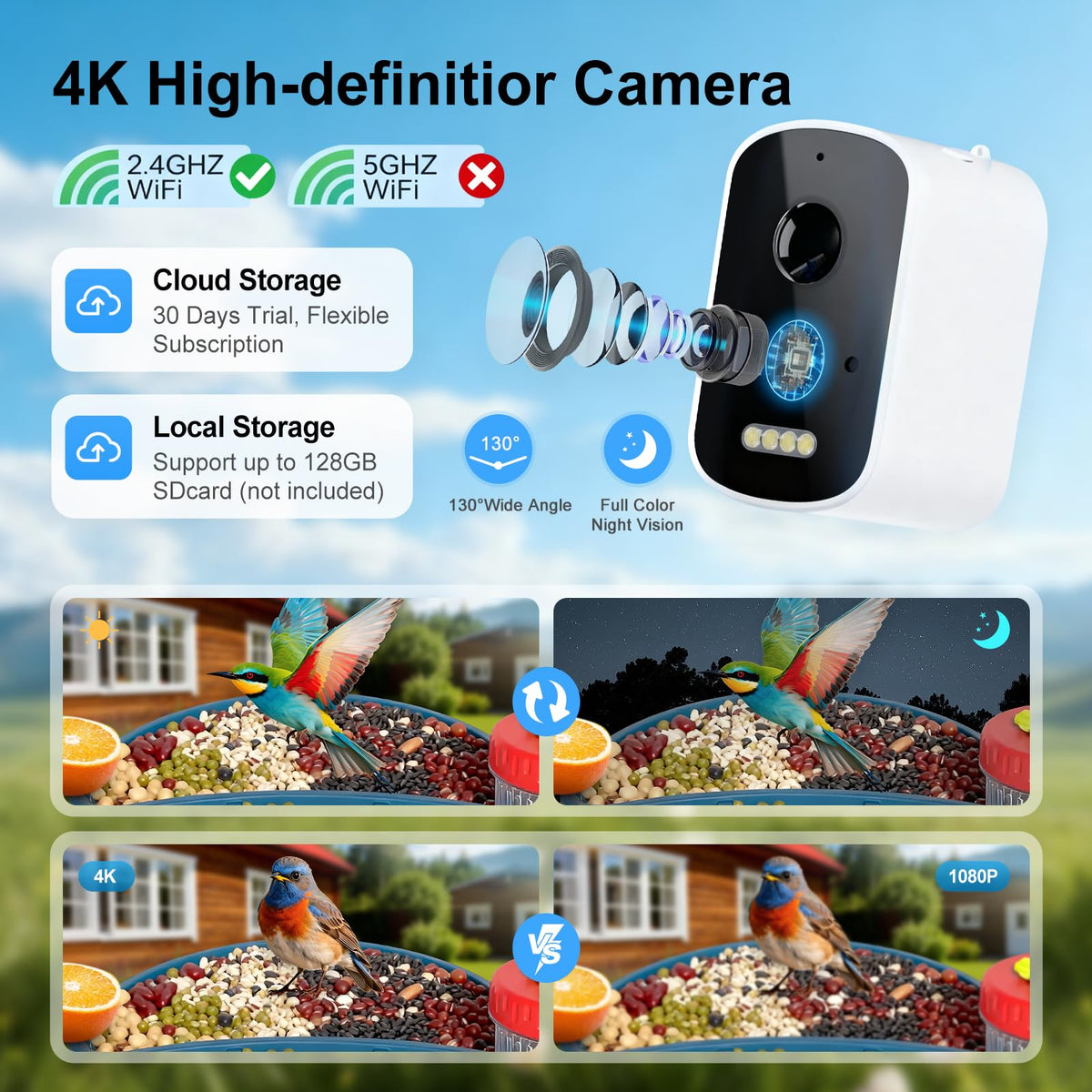 MINIXTEC AI identification identifies 16,000+ species to enrich your outdoor moments.
