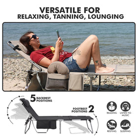Minndudu shoulder strap enables effortless carrying to the beach or park.