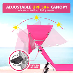 Minndudu two adjustable footrests for tailored tilt.
