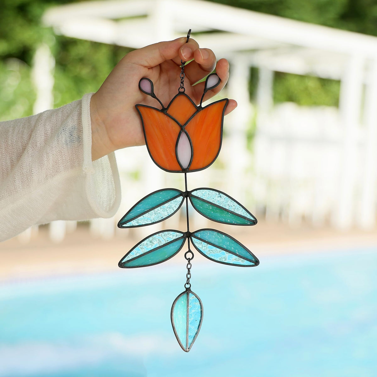 MintyWiz coastal ornament suncatcher adds playful charm to any room