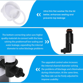 Miory R171016 seal and gasket design improves leak prevention.