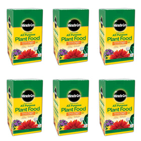 Miracle-Gro All Purpose Plant Food bottle ready for quick plant feeding