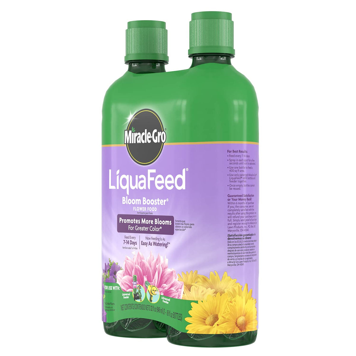 Carefree garden with LiquaFeed providing steady nourishment.