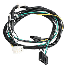 Misakomo rear PTO clutch wire harness plug‑in connection for quick, seamless mower setup