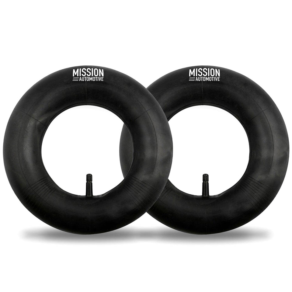 Mission Automotive inner tube for wheelbarrow wheels, durable replacement for garden tasks.