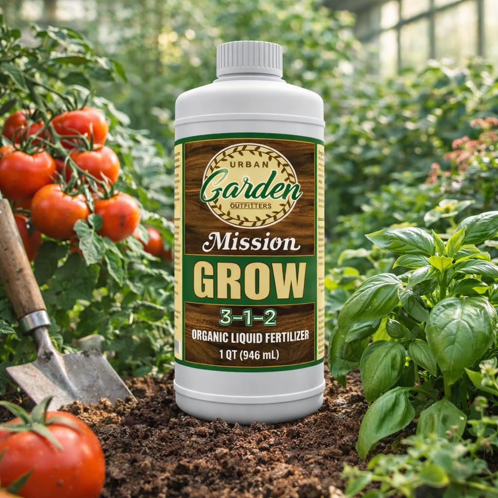 Mission Fertilizer Grow dilution step prepares ready-to-use mix