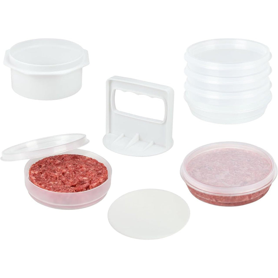 Mission Gallery hamburger press shapes uniform patties for even cooking