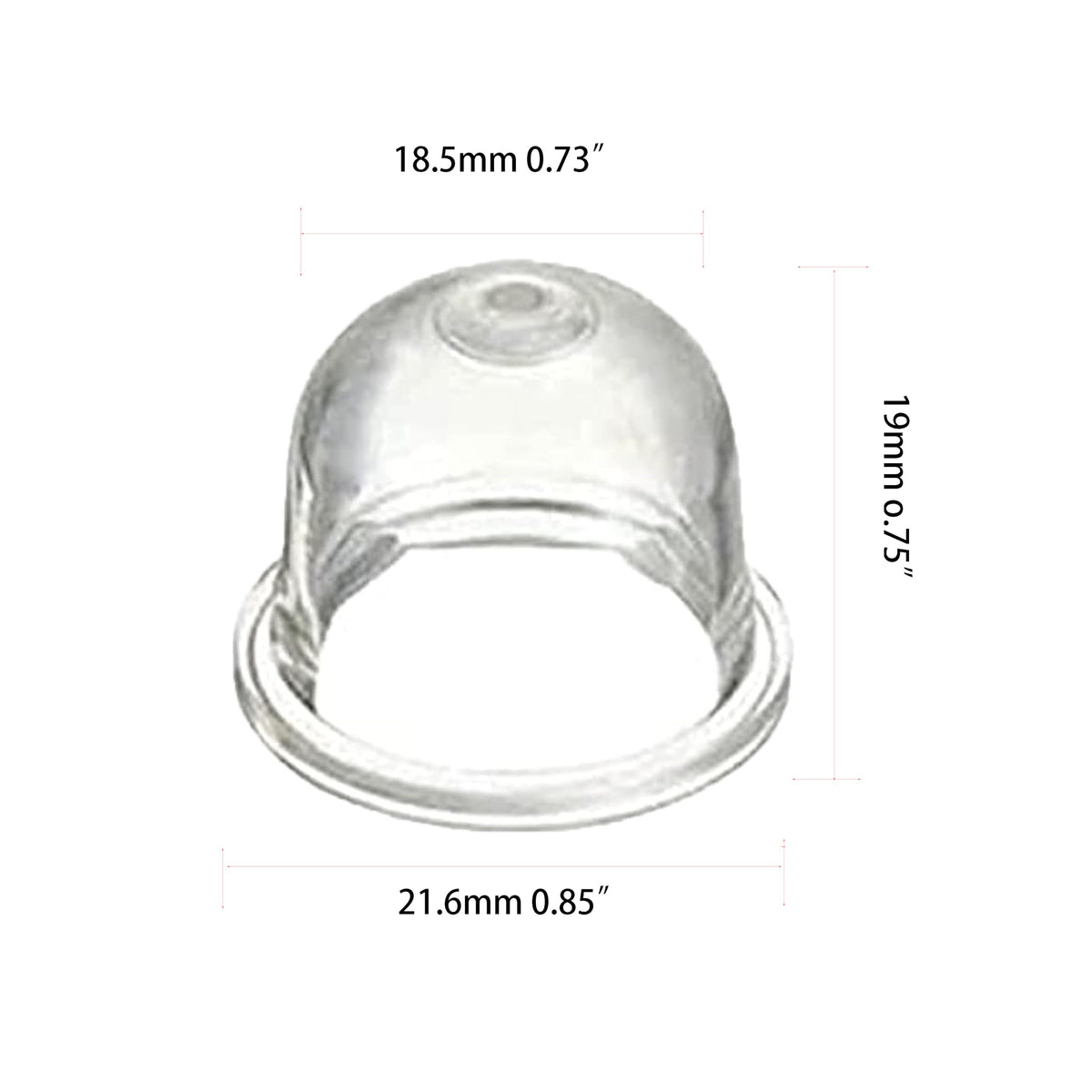 Missiscily primer bulb for Echo trimmers reliable starts.