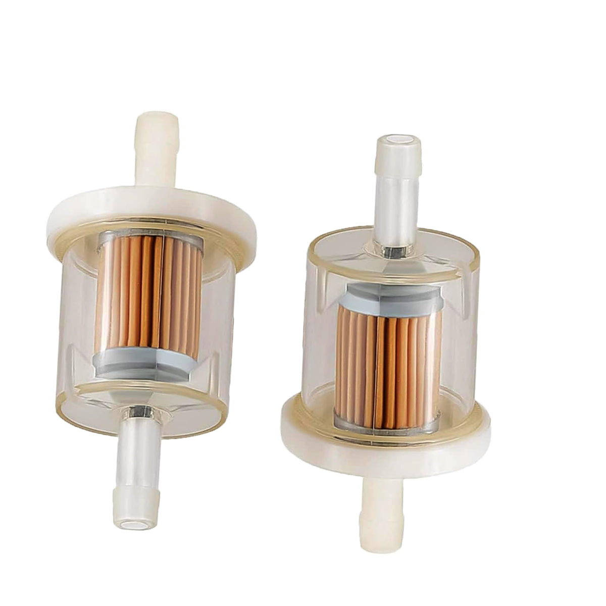 Missiscily universal inline filter 2-pack, easy replacement for maintenance