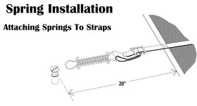 MistCooling double-coil stainless spring provides extra strength under snow load.