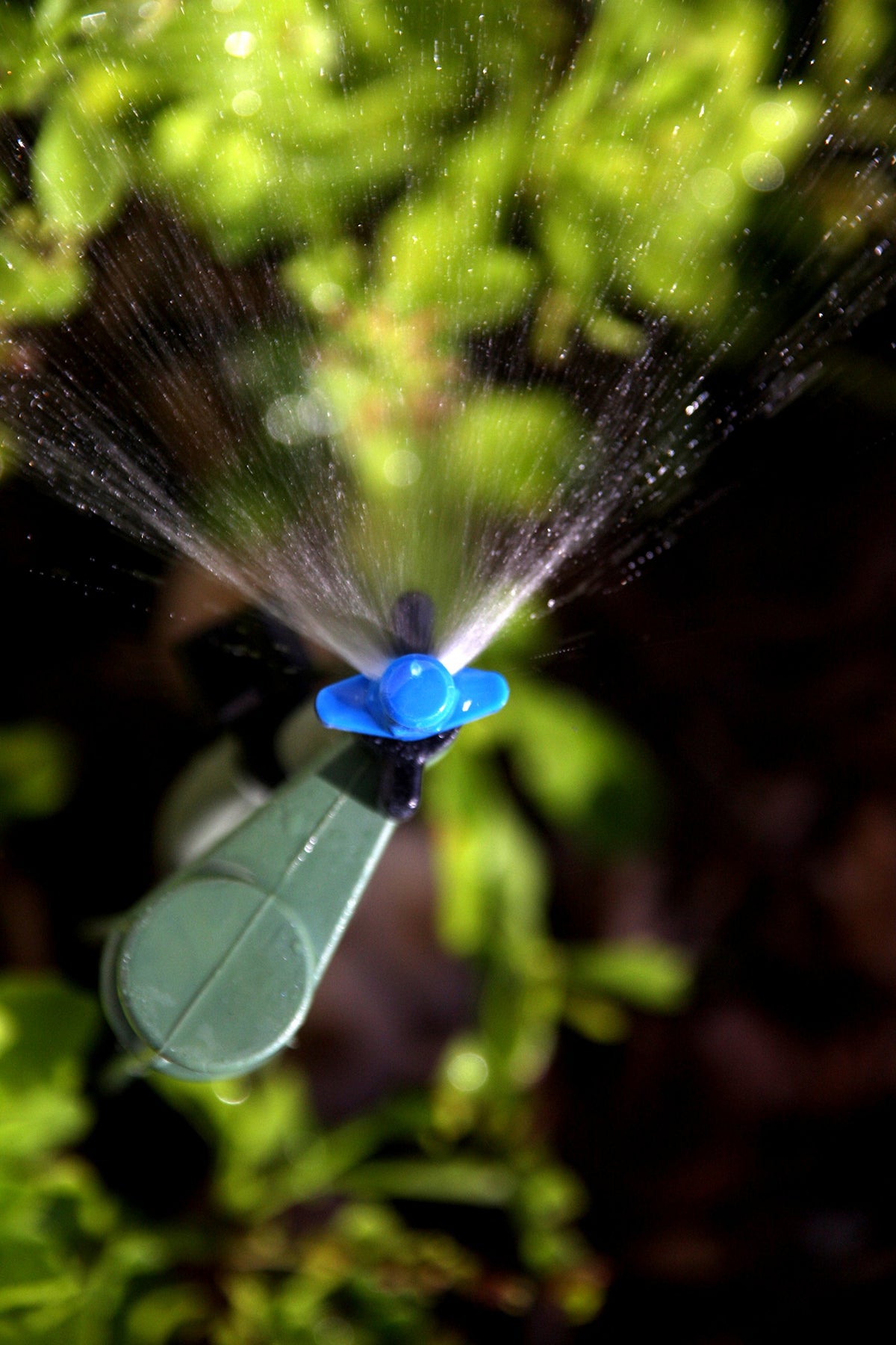 Mister Landscaper MLM-03B spray on mister riser for easy corner irrigation