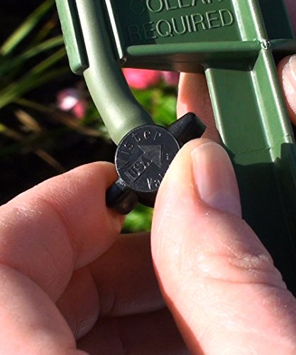 Mister Landscaper 1/4in drip tubing connection supports zone-specific flow management.