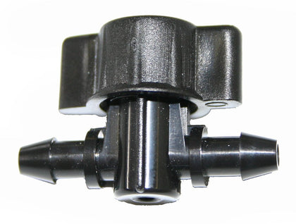 Mister Landscaper MLT-BVA quarter-inch on/off valve shown for precise irrigation control.