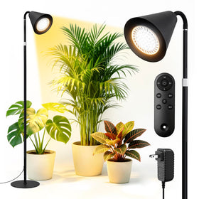 MistyJungle grow light full spectrum 20W supports healthy indoor plant growth