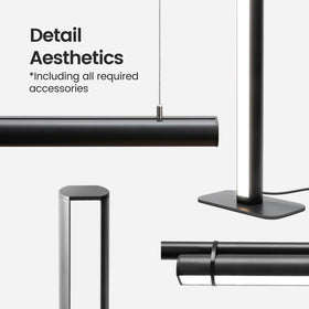MistyJungle vertical standing lamp suitable for shelves and desks.