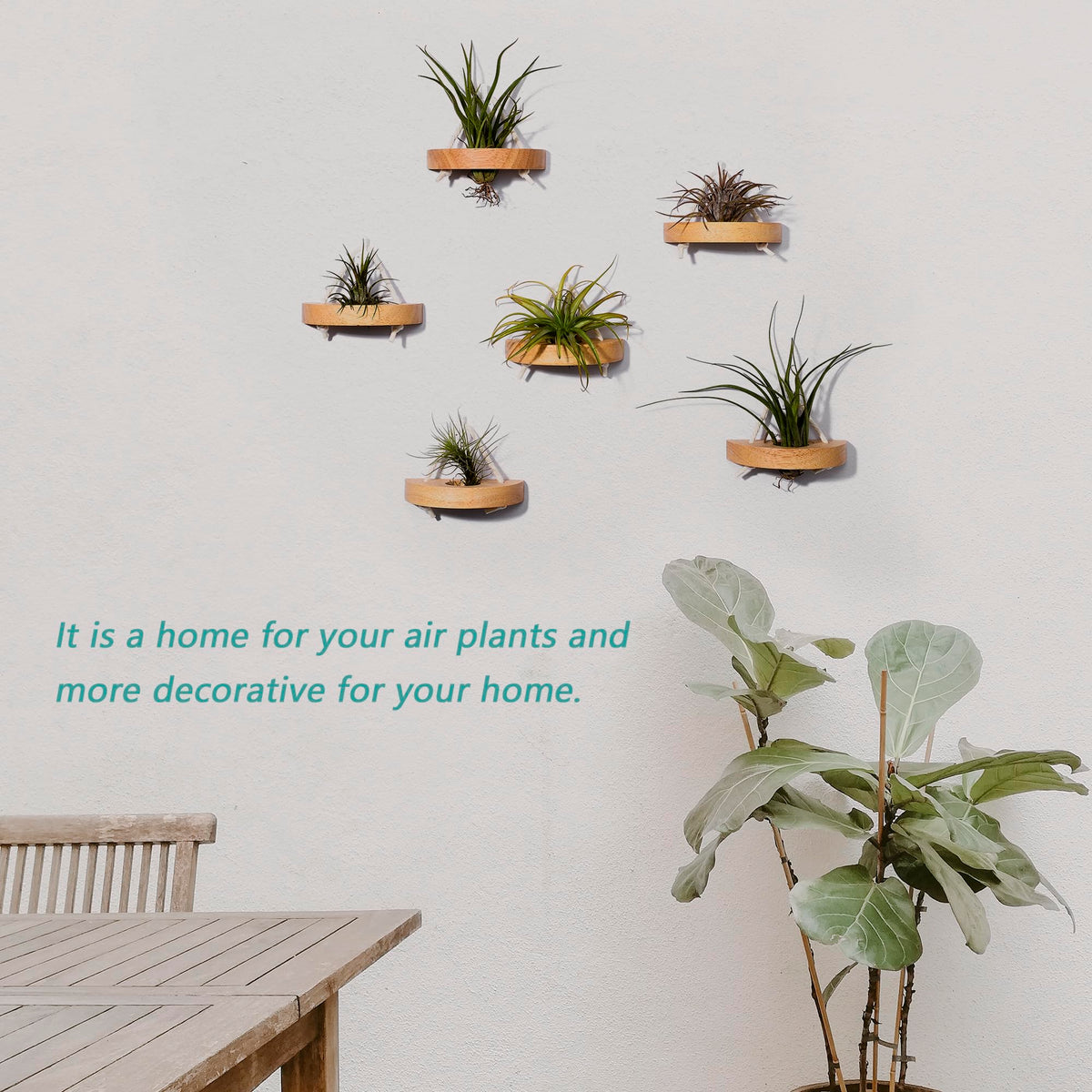 MITIME bohemian wall decor adds warm natural charm.