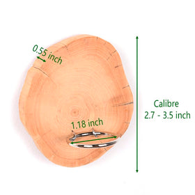 MITIME irregular wood holder collection enhances modern home aesthetics