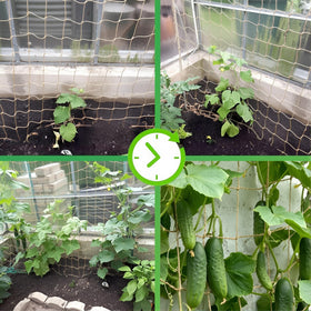 Miuezuth biodegradable jute netting made from natural fibers for eco-friendly gardens.