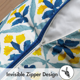 MIULEE 18x18 square outdoor pillow cover to refresh patio cushions