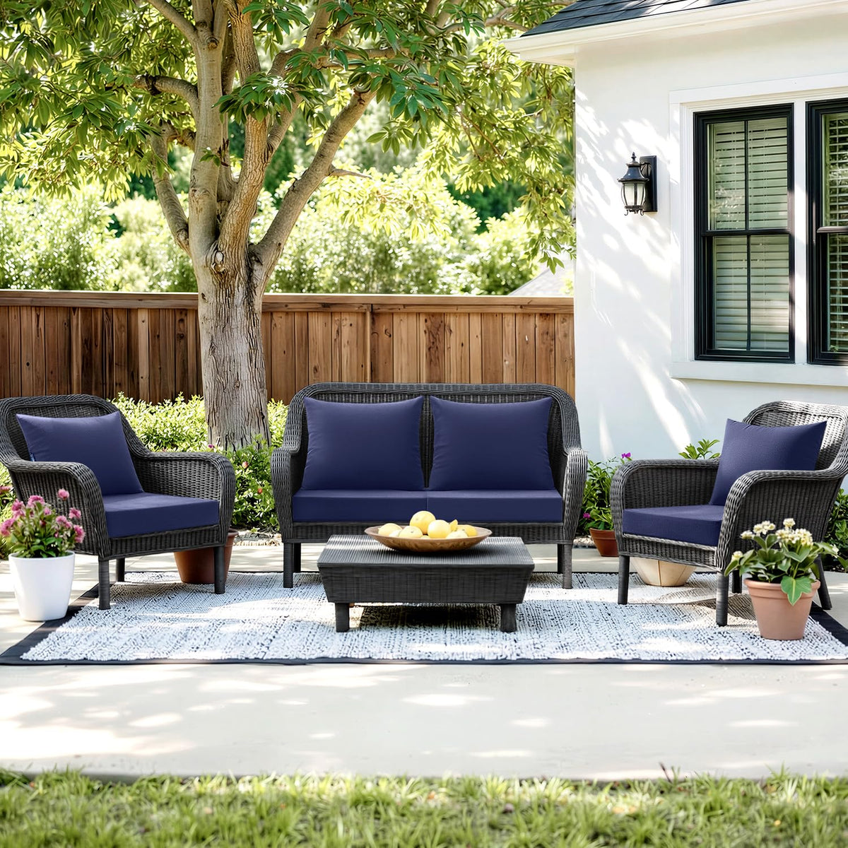 MIULEE back foam plush support highlights balanced seating comfort and stability.