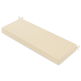 MIULEE beige outdoor bench cushion waterproof fabric for dry, comfortable patio seating