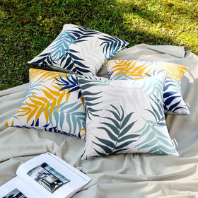 MIULEE canvas polyester pillow cover with waterproof coating