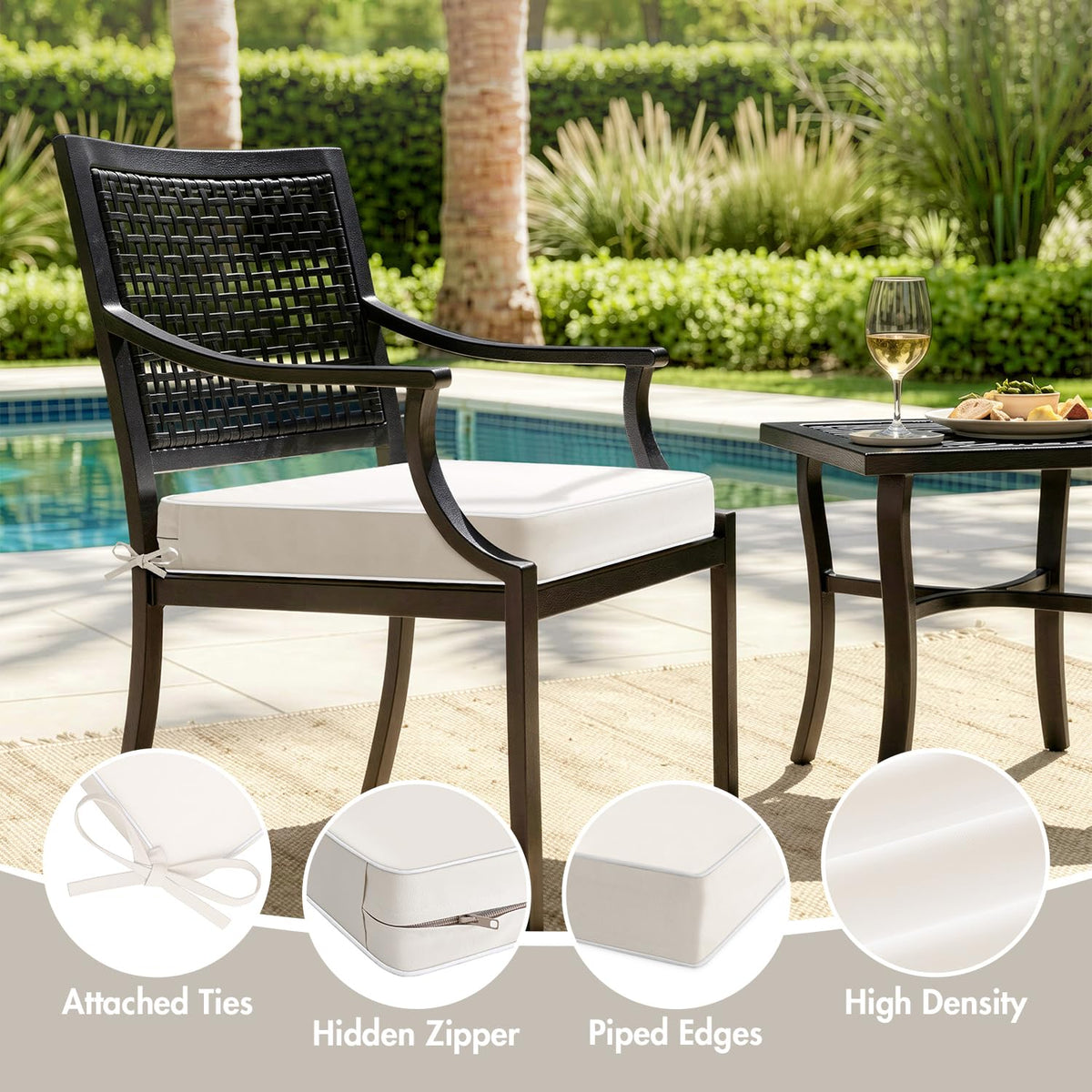 Fade-resistant MIULEE fabric maintains color and texture through seasons