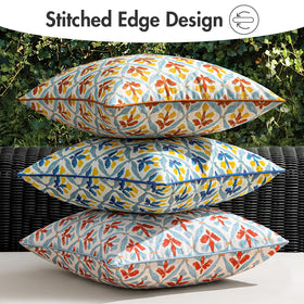 MIULEE easy-care outdoor pillow cover machine washable