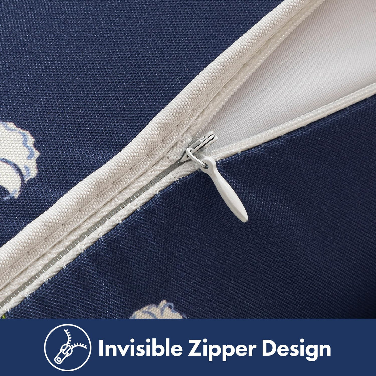 MIULEE fade-resistant fabric maintains navy color under sun for longer use.