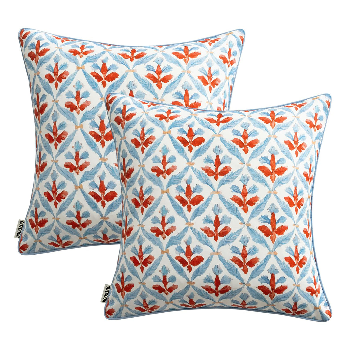 MIULEE set of 2 pillow covers for a fast outdoor refresh.