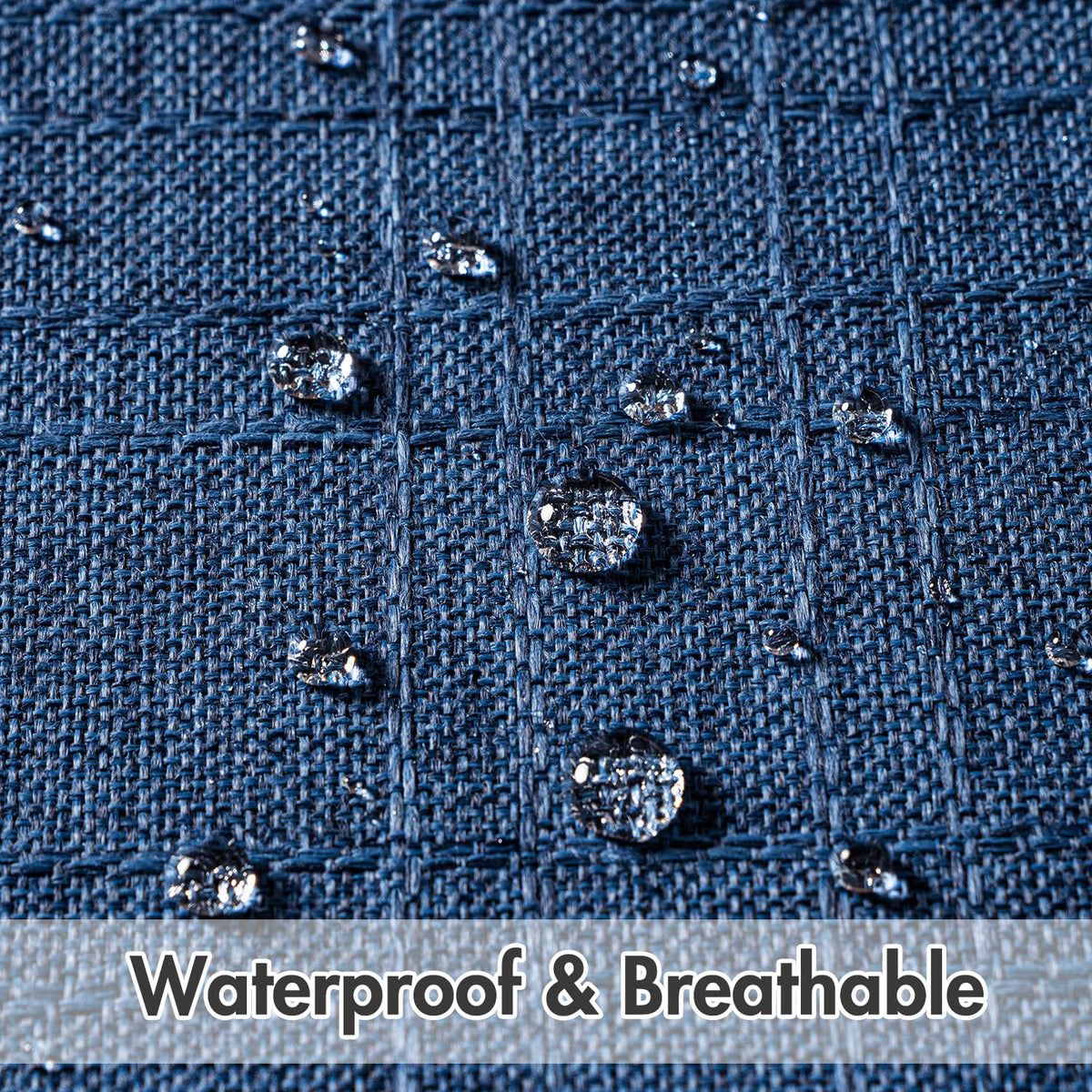 MIULEE hidden zipper pillow cover closeup showing easy insertion and neat stitching.