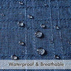MIULEE hidden zipper pillow cover closeup showing easy insertion and neat stitching.