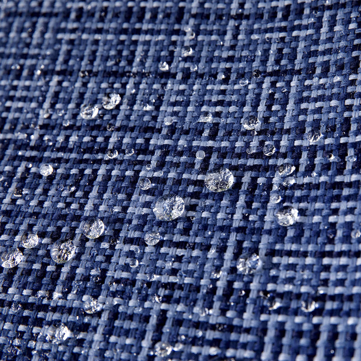 MIULEE hidden zipper navy pillow cover shows neat edge detail