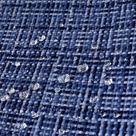 MIULEE hidden zipper navy pillow cover shows neat edge detail