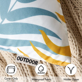MIULEE hidden zipper pillow cover provides a clean edge