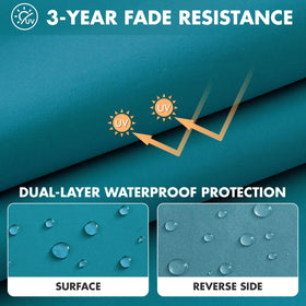 High-resilience 28D foam for comfortable outdoor seating