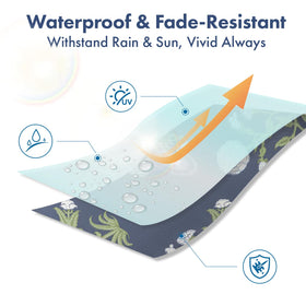 MIULEE inserts included for 12x20 lumbar pillow, ready-to-use right away.