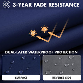 MIULEE non-slip bottom dots keep cushion stable on furniture surfaces.