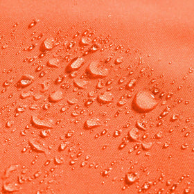 MIULEE orange pillow cover with hidden zipper for seamless look