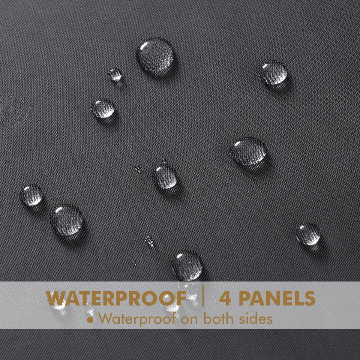 MIULEE 54x84-inch panels create a soft barrier against wind while maintaining air flow.