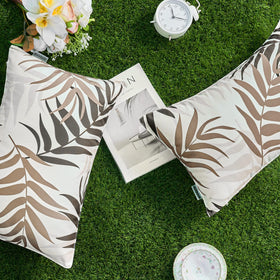 MIULEE two-pack covers with invisible zipper for easy cushion swapping