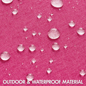 Durable polyester MIULEE cover resists sun and rain