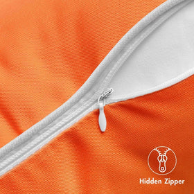 MIULEE pack of 2 bright orange covers for versatility