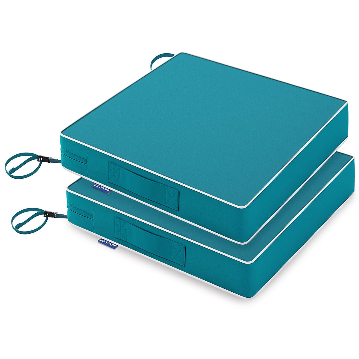 MIULEE turquoise outdoor chair cushions waterproof and weather-ready for patios